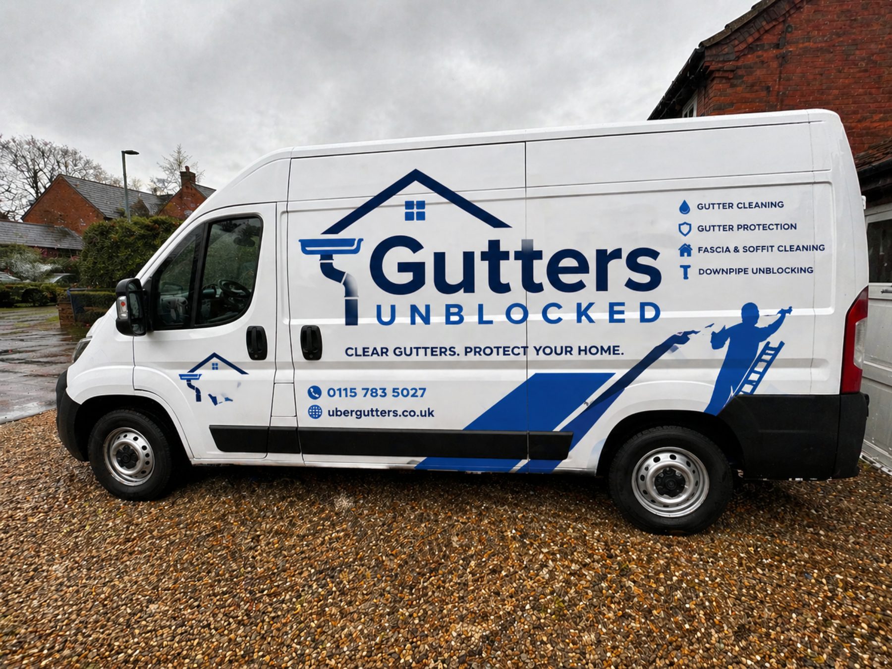 Gutters Unblocked van